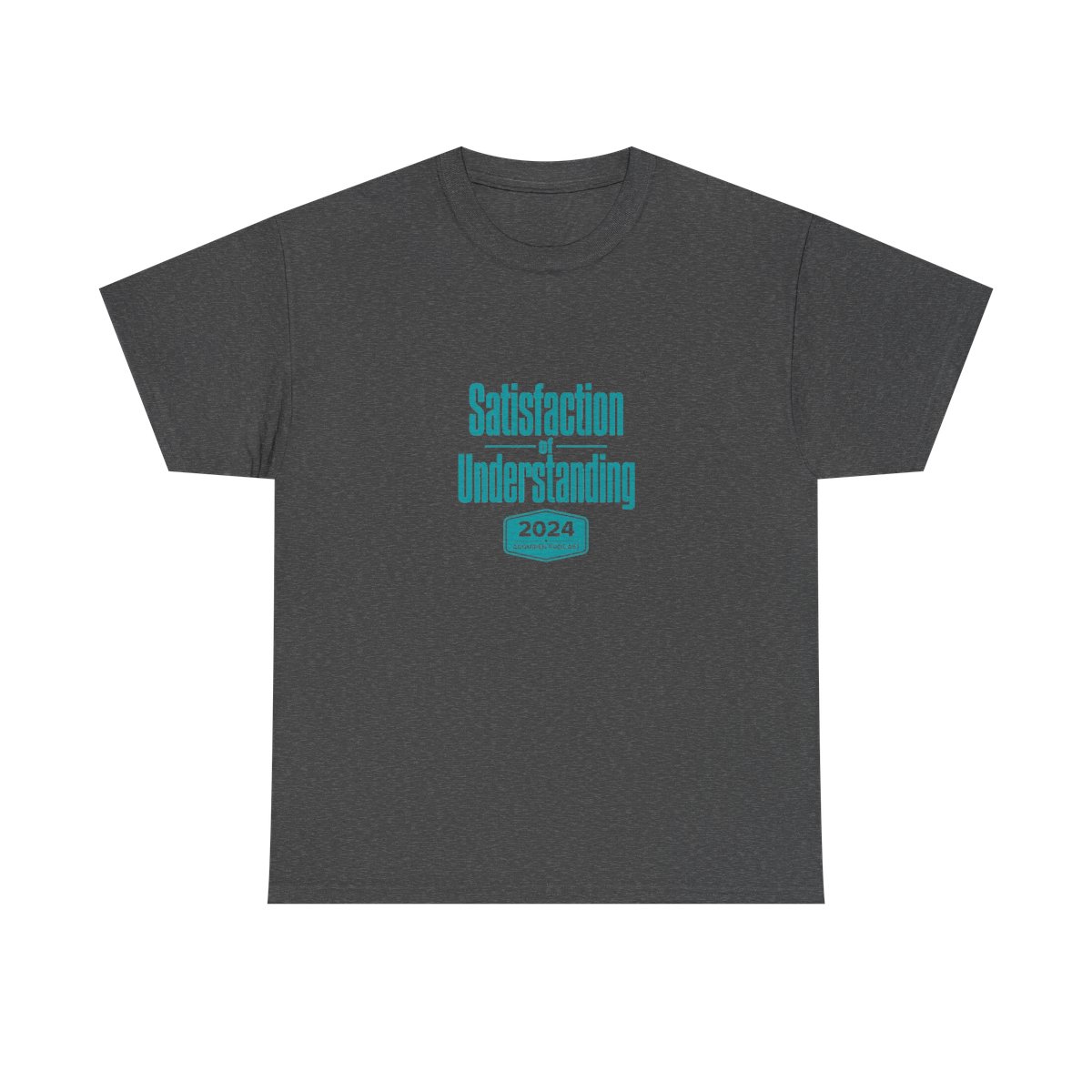 Acquired "Satisfaction of Understanding" Unisex Tee - alternate angle 2, merchandise
